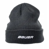 Czapki damskie - Czapka zimowa Bauer Team Ribbed Touque SR 1063361 szary - miniaturka - grafika 1