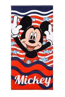 Okrycia kąpielowe dla dzieci - Dziecięcy ręcznik Myszka Mickey Disney 70x140 cm - grafika 1