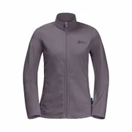 Bluzy damskie - Damska bluza polarowa Jack Wolfskin TAUNUS FZ W wild blossom - S - miniaturka - grafika 1