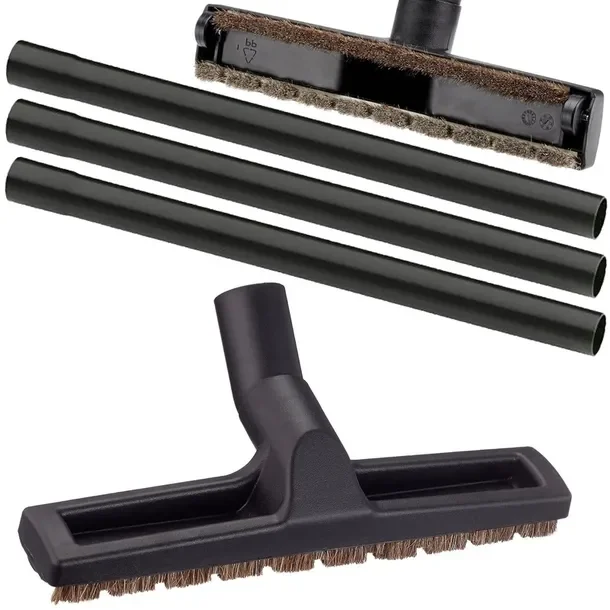 Ssawka Szczotka Naturalny włos 3x Rura PCV do Karcher WD3 MV Parkside Bosch