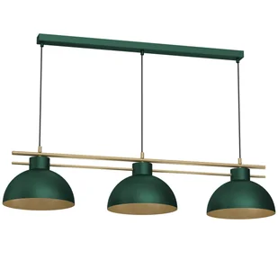 Lampa wisząca butelkowa zieleń, nad stół LX 4371 z serii ESTATE - Lampy sufitowe - miniaturka - grafika 1