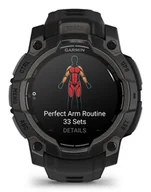 Smartwatch - Garmin Instinct 3 45mm Czarny AMOLED - miniaturka - grafika 1