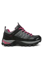 Buty trekkingowe damskie - CMP Trekkingi Rigel Low Trekking Shoes Wp 3Q54456 Szary - miniaturka - grafika 1