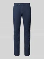 Spodnie męskie - Drobno fakturowane Chinosy z kieszeń z tyłu - miniaturka - grafika 1