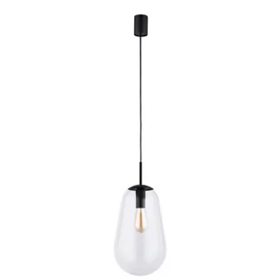 Nowodvorski Nowoczesna lampa wisząca PEAR BLACK M do biura i salonu czarny 7798 - Lampy sufitowe - miniaturka - grafika 1