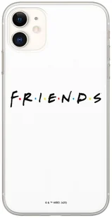 Etui na  IPHONE 12 PRO MAX Friends 002 Biały - Etui i futerały do telefonów - miniaturka - grafika 1