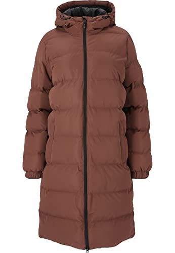 Whistler Damska kurtka pikowana Abella W Long Padded Jacket I ciepły pikowany płaszcz dla kobiet I długa kurtka zimowa z podszewką