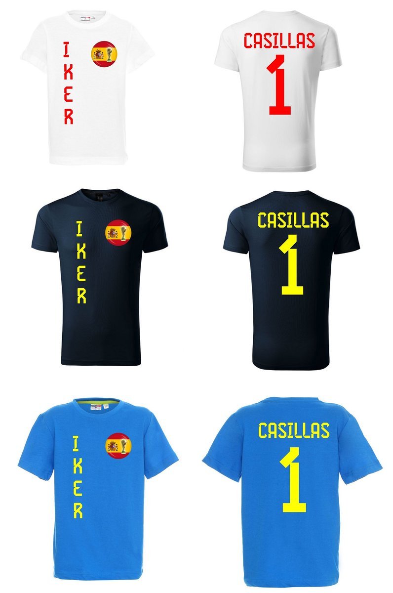 Koszulka HISZPANIA IKER CASILLAS 1