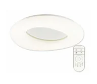 Lampy sufitowe - Top Light Cloud PL + pilot - LED Plafon ściemnialny LED/40W/230V +pilot - miniaturka - grafika 1