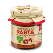 Pasty warzywne - DARY NATURY PASTA WARZYWNA Z PAPRYKĄ BIO 200 g - DARY NATURY BP-5903246862386 - miniaturka - grafika 1
