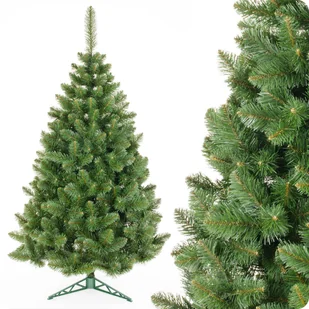 CHOINKA SZTUCZNA GĘSTA zielona SOSNA LUX 180 cm + STABILNY STOJAK - Choinki - miniaturka - grafika 1