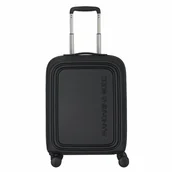 Walizki - Mandarina Duck LOGODUCK + 4 kółka Walizka kabinowy 55 cm black - miniaturka - grafika 1