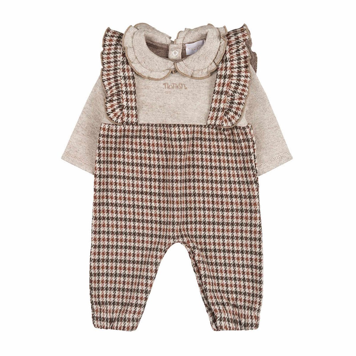 Nanan - Tutina Beige C/salopette I24451