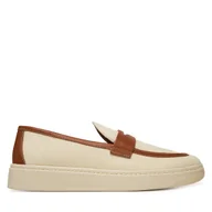 Mokasyny męskie - Mokasyny GIUSEPPE ZANOTTI RM50025 Écru - miniaturka - grafika 1