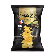 Chipsy - CHIPSY ziemniaczane o smaku MAŁŻY w BIAŁYM WINIE 90g - miniaturka - grafika 1
