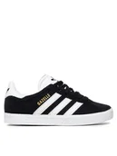 Buty dla dziewczynek - adidas Sneakersy Gazelle C BB2507 Czarny - miniaturka - grafika 1