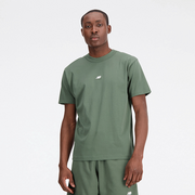 Koszulki męskie - Koszulka męska New Balance MT31504DON  zielona - miniaturka - grafika 1