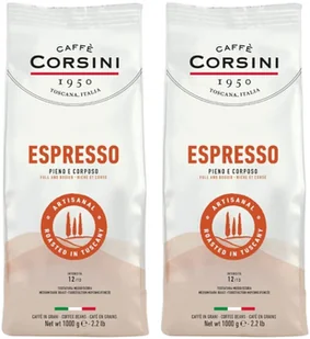 Zestaw Corsini Kawa ziarnista Espresso 2kg - Kawa - miniaturka - grafika 1