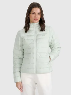 4F Kurtka puchowa z wypełnieniem syntetycznym damska - miętowa M - Kurtki damskie 4F Kurtka puchowa z wypełnieniem syntetycznym damska - miętowa M - Kurtki damskie - miniaturka - grafika 1