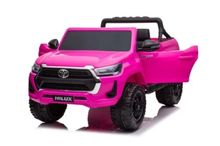Auto Na Akumulator Toyota Hilux DK-HL860 Różowe - Pojazdy elektryczne dla dzieci - miniaturka - grafika 9