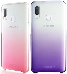 Samsung Etui Gradation Cover do Galaxy A20E Różowy (EF-AA202CPEGWW) - Etui i futerały do telefonów - miniaturka - grafika 3
