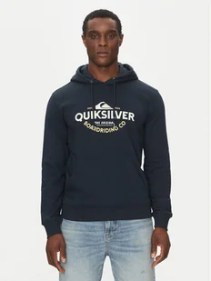 Quiksilver Bluza EQYFT05089 Granatowy Regular Fit - Bluzy męskie - miniaturka - grafika 1