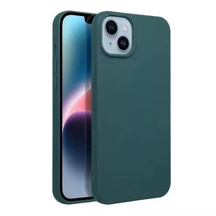 Etui obudowa ochronna Futerał MATT do iPhone 15 Pro ciemnozielony - Etui i futerały do telefonów - miniaturka - grafika 1