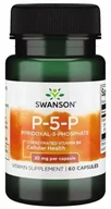 Witaminy i minerały - SWANSON Witamina B6 P-5-P (pyridoxal-5-phosphate) 20 mg - 60 kapsułek - miniaturka - grafika 1