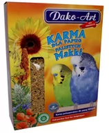 Karma dla ptaków - Dako-Art Makki Pełnowartościowy pokarm dla papużek falistych 1kg - miniaturka - grafika 1