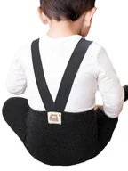 Rajstopy - Rajstopy chłopięce bawełniane z szelkami czarne 92-98 YOCLUB - miniaturka - grafika 1