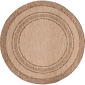 Dywany zewnętrzne - Panama  Dywan zewnętrzny 1 Natural okrągły beżowy śr.120 cm - miniaturka - grafika 1