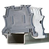 Kostki, złączki, wtyczki - Legrand Blokada końcowa automatyczna do złączek szerokośc 6mm 037510 037510 - miniaturka - grafika 1