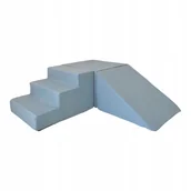 Suche baseny - Piankowy 3 elementowy plac zabaw MONIO- niebieski - miniaturka - grafika 1