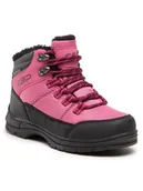 Buty dla dziewczynek - CMP Trekkingi Kids Annuk Snow Boot Wp 31Q4954 Różowy - miniaturka - grafika 1