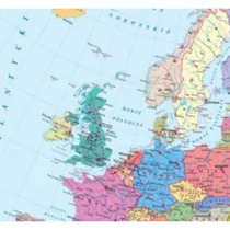 Europa. Ścienna mapa polityczna 1:3 800 000