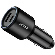 Ładowarki samochodowe - Ładowarka samochodowa OPPO Supervooc 80W Czarny - miniaturka - grafika 1