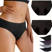 Majtki damskie - MAJTKI MENSTRUACYJNE 2 SZT ZESTAW CZARNE ROZM S FIGI WIELOKROTNEGO UŻYTKU - miniaturka - grafika 1