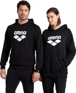 Bluzy męskie - Arena Bluza z kapturem polarowa bawełniana kangurka sportowa Arena Sweat Graphic R.XL - miniaturka - grafika 1