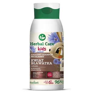 Herbal Care CARE Kids Łagodny szampon micelarny 300ml - Szampony do włosów - miniaturka - grafika 2