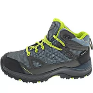 Buty dla chłopców - McKINLEY Unisex Kona Mid Iv Aqx dziecięce buty trekkingowe, niebieski - Niebieski Blue Smoke Navy Gree 902-29 EU - miniaturka - grafika 1