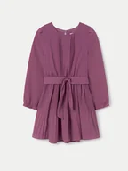 Sukienki i spódniczki dla dziewczynek - Mayoral Sukienka elegancka 7979 Różowy Regular Fit - miniaturka - grafika 1