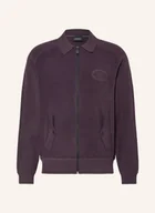 Swetry damskie - Boss Kardigan Hole Z Mieszanki Materiałów lila - miniaturka - grafika 1