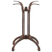 Inne meble biurowe - Podstawa stolika żeliwna SH-1020/AG, (stelaż stolika), złoto antyczne - miniaturka - grafika 1