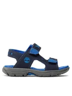 Buty dla chłopców - Timberland Sandały Moss Jump 2 Strap Sandal TB0A1YNH0191 Granatowy - miniaturka - grafika 1