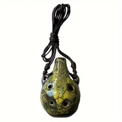 Inne - TEMU 1 Szt. 6-otworowe Rękodzieło Ceramiczne Z Fletem Ceramicznym - miniaturka - grafika 1