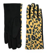 Rękawiczki - Rękawiczki Damskie Panterka Klasyczne Eleganckie Casualowe Zimowe Jesienne - miniaturka - grafika 1