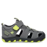 Buty dla chłopców - Sandały Beverly Hills Polo Club 13CJJY7 Szary - miniaturka - grafika 1
