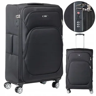 Mapi WALIZKA PODRÓŻNA MATERIAŁOWA LEKKA ŚREDNIA NA KÓŁKACH BAGAŻ 75L MAPI - Walizki - miniaturka - grafika 1