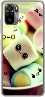Etui i futerały do telefonów - Pokrowiec König Design kompatybilny z plastikowym, miękkim etui na telefon Xiaomi Redmi Note 10S - Marshmallows - miniaturka - grafika 1