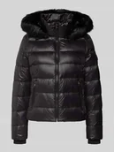 Kurtki damskie - Kurtka puchowa o kroju slim fit z efektem błyszczącym - miniaturka - grafika 1